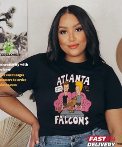 Atlanta Falcons NFL x Homage x Beavis and Butt Head Unisex Tri Blend T Shirt