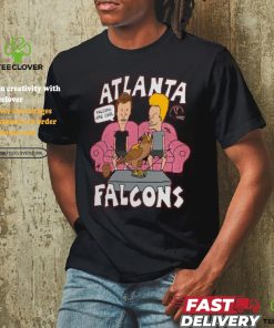 Atlanta Falcons NFL x Homage x Beavis and Butt Head Unisex Tri Blend T Shirt