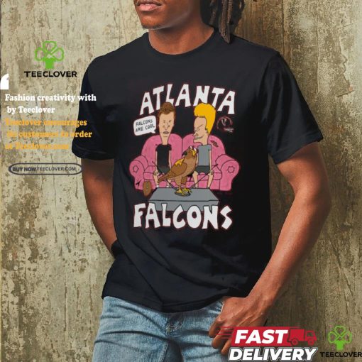 Atlanta Falcons NFL x Homage x Beavis and Butt Head Unisex Tri Blend T Shirt