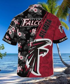 Atlanta Falcons NFL x Mickey Mouse Tropical Pattern Hawaiian Shirt