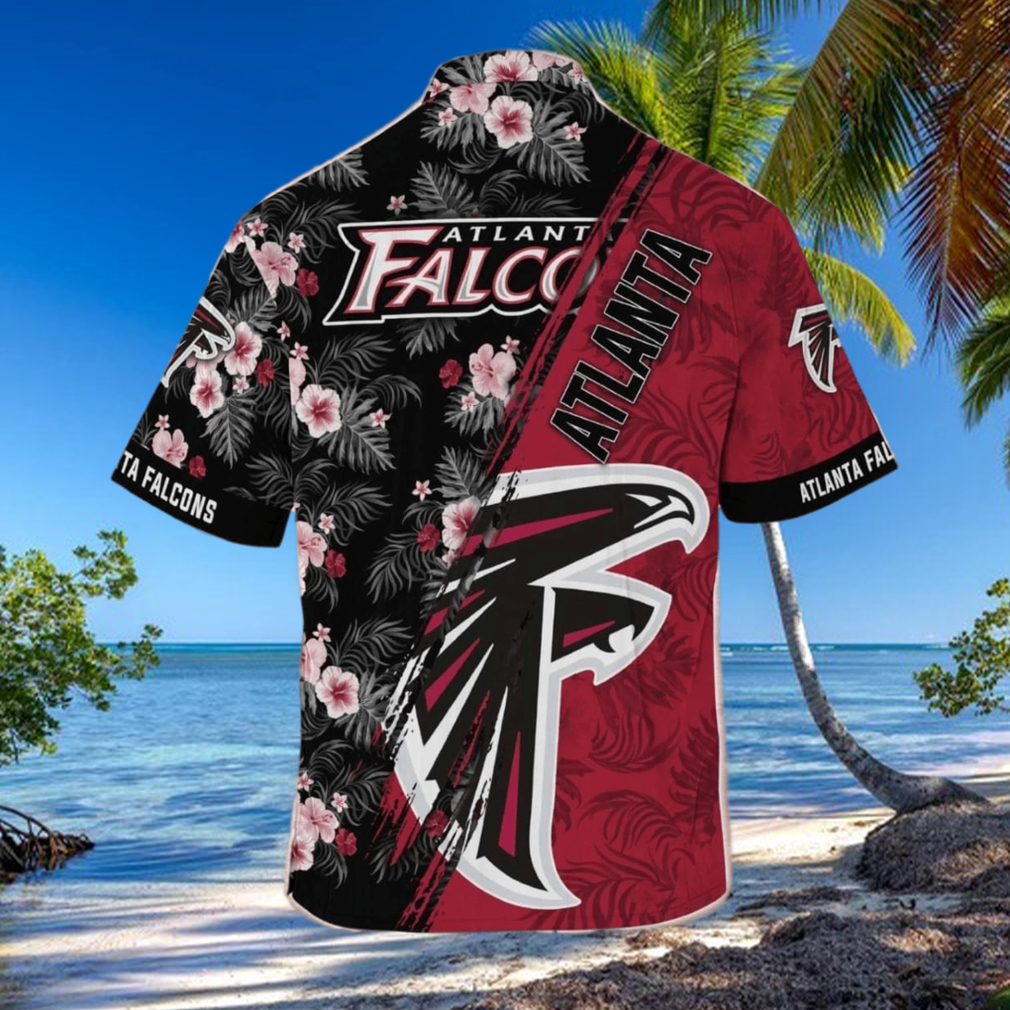 Atlanta Falcons NFL x Mickey Mouse Tropical Pattern Hawaiian Shirt Atlanta Falcons NFL x Mickey Mouse Tropical Pattern Hawaiian Shirt