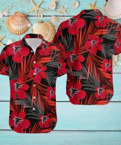 Atlanta Falcons New Design 3D Flower Hawaiian Shirt For Men Women