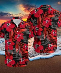 Atlanta Falcons New Design 3D Flower Hawaiian Shirt For Men Women