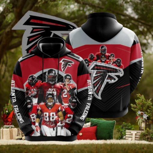 Atlanta Falcons No119 Custom Hoodie 3D Sweathoodie, sweater, longsleeve, shirt v-neck, t-shirt Thoodie, sweater, longsleeve, shirt v-neck, t-shirt Football Gift