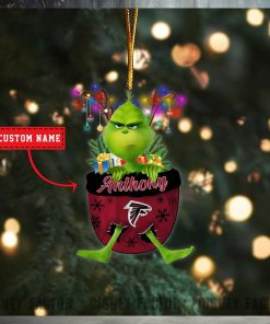 Atlanta Falcons Ornaments, Grinch Christmas Ornament, Nfl Football Christmas