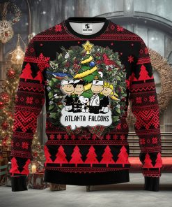 Atlanta Falcons Snoopy Christmas Ugly Sweater