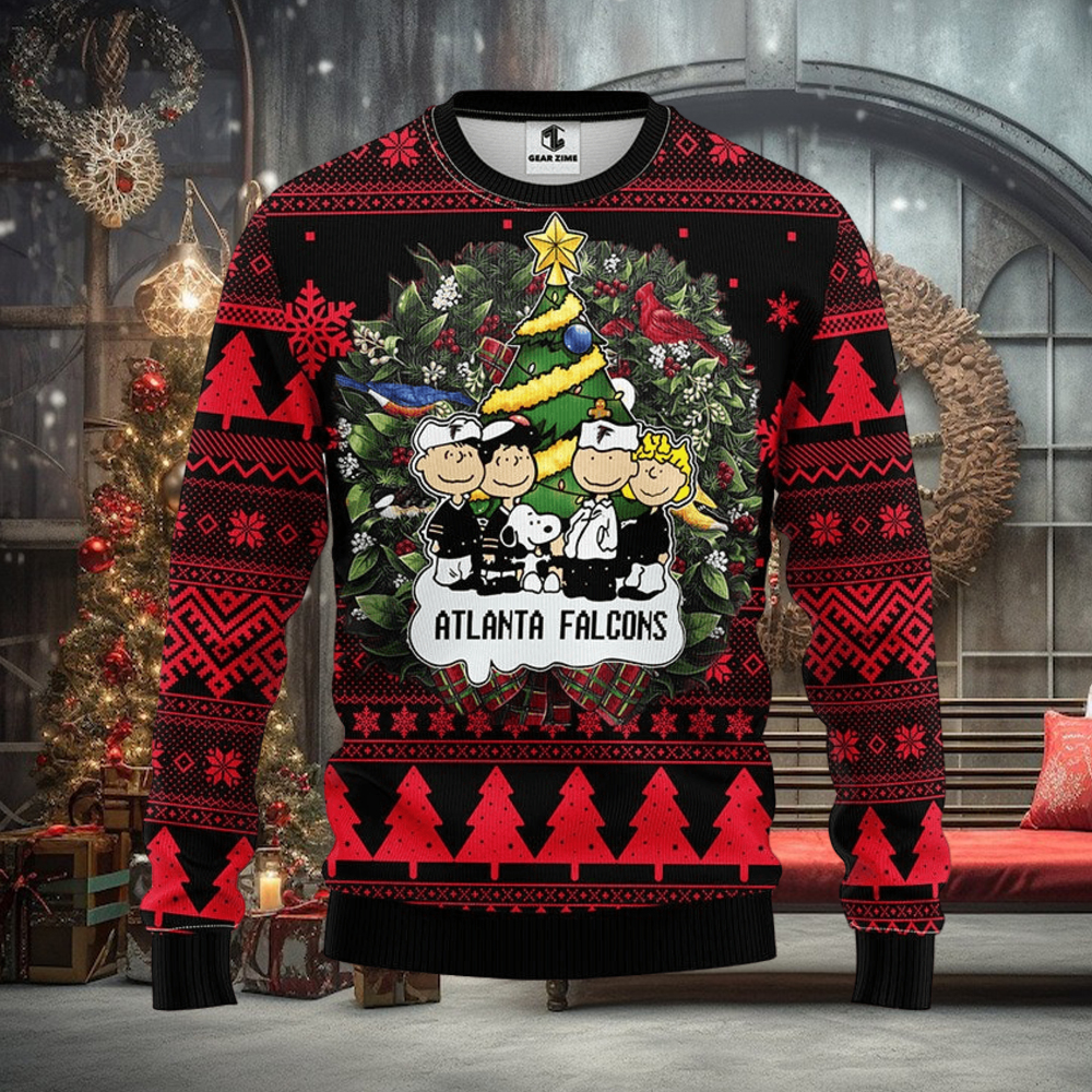 Atlanta Falcons Snoopy Christmas Ugly Sweater Atlanta Falcons Snoopy Christmas Ugly Sweater