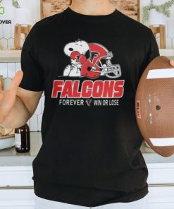 Atlanta Falcons Snoopy Forever Win Or Lose Shirt