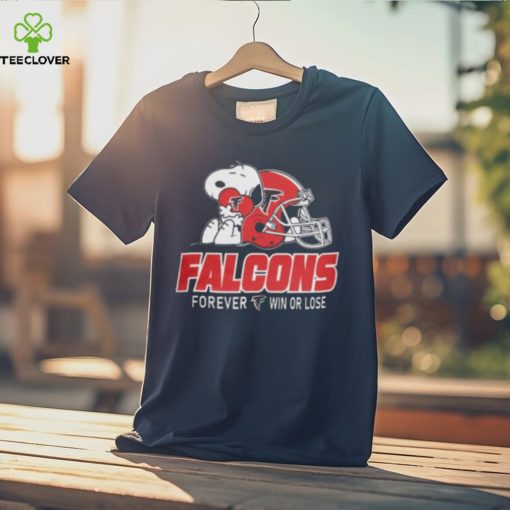 Atlanta Falcons Snoopy Forever Win Or Lose Shirt