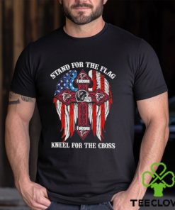 Atlanta Falcons Stand For The Flag Kneel For The Cross 2024 T shirt
