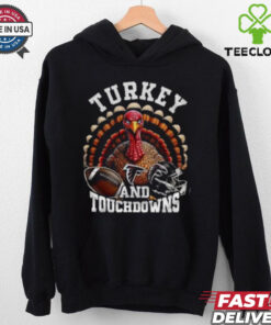 Atlanta Falcons Thanksgiving Touchdowns & Turkey Shirt