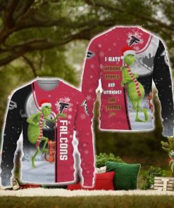 Atlanta Falcons Tree Beach New Trends 3D Sweater Christmas For Fans Gift