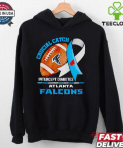 Atlanta Falcons crucial catch intercept diabetes hoodie, sweater, longsleeve, shirt v-neck, t-shirt