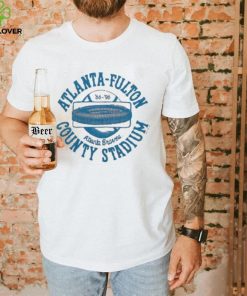 Atlanta Fulton County Stadium Hooded Sweatshirt