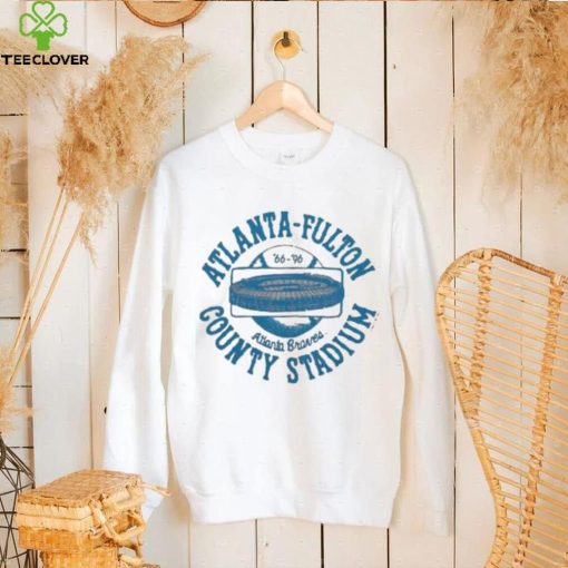 Atlanta Fulton County Stadium Hooded Sweatshirt