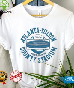 Atlanta Fulton County Stadium Hooded Sweatshirt