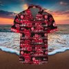 Atlanta Hawks Hawaii Set Pattern Vintage 3D Hawaiian Shirt And Shorts