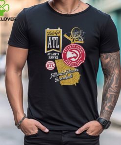 Atlanta Hawks Split Zone T Shirt