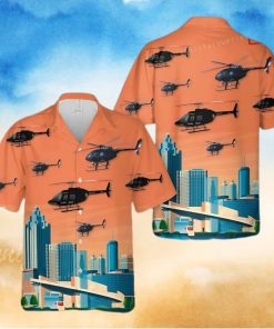 Atlanta Police Helicopter Hawaiian Shirt Outfit