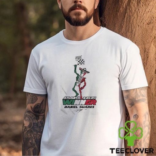 Atlanta Winner Daniel Suarez signature shirt
