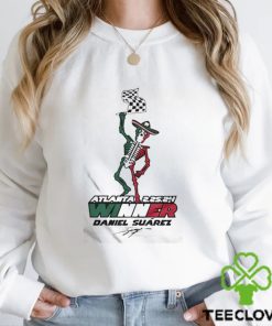 Atlanta Winner Daniel Suarez signature shirt
