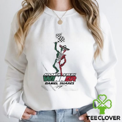 Atlanta Winner Daniel Suarez signature shirt
