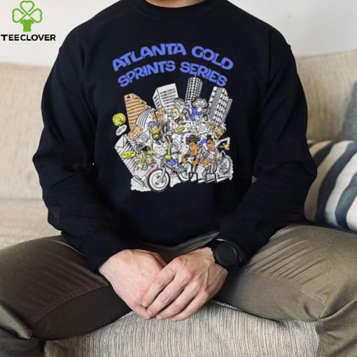 Atlanta gold sprints series caricature hoodie, sweater, longsleeve, shirt v-neck, t-shirt