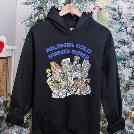 Atlanta gold sprints series caricature hoodie, sweater, longsleeve, shirt v-neck, t-shirt