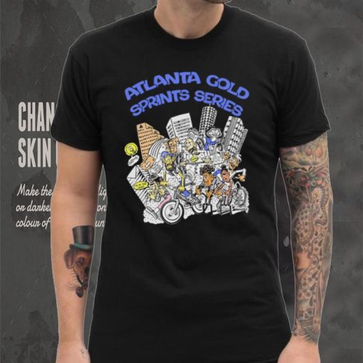 Atlanta gold sprints series caricature hoodie, sweater, longsleeve, shirt v-neck, t-shirt