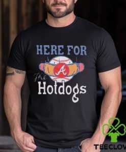 Atlanta here for the hotdogs T hoodie, sweater, longsleeve, shirt v-neck, t-shirt