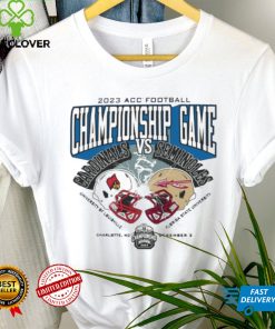 Atlantic Coast Conference Football Championship 2023 University Of Louisville vs Florida State University Shirt
