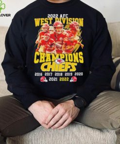 AFC West Division Champions Kansas City Chiefs 2016 2022 Shirt