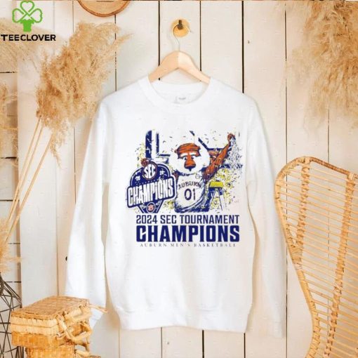 Aubie Auburn Tigers SEC Tournament champions 2024 hoodie, sweater, longsleeve, shirt v-neck, t-shirt