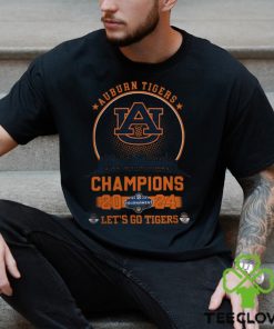 Auburn Basketball 2024 SEC Champions Let's Go Tigers Shirt