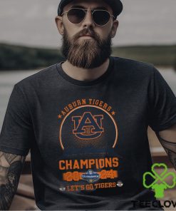 Auburn Basketball 2024 SEC Champions Let's Go Tigers Shirt