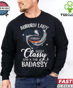 Auburn Laydy Sassy Classy And A Tad Badassy Shirt
