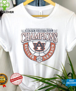 Auburn Men’s Basketball 2024 25 SEC Regular Season Champions Vintage T Shirt