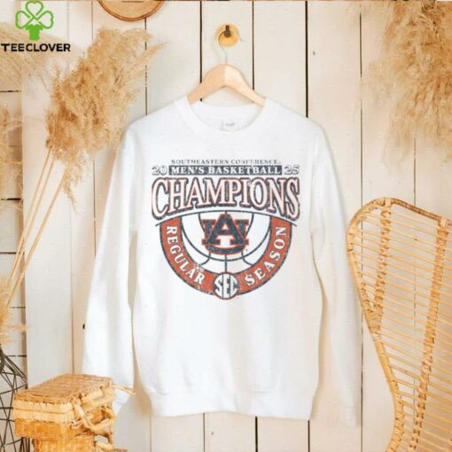 Auburn Men’s Basketball 2024 25 SEC Regular Season Champions Vintage T Shirt