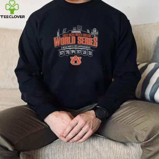 Auburn Tiger 2022 NCAA College World Series Appearances T Shirt