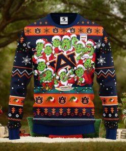 Auburn Tigers 12 Grinch Xmas Day Christmas Ugly Sweater