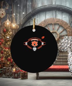Auburn Tigers 2023 TransPerfect Music City Bowl Nashville Tennessee Ornament