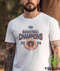 Auburn Tigers 2024 SEC Men's Basketball Conference Tournament Champions Tee Shirt