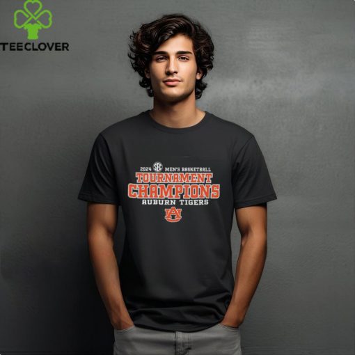 Auburn Tigers 2024 Sec Men’s Basketball Tournament Champions Shirt