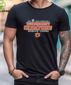 Auburn Tigers 2024 Sec Men’s Basketball Tournament Champions Shirt