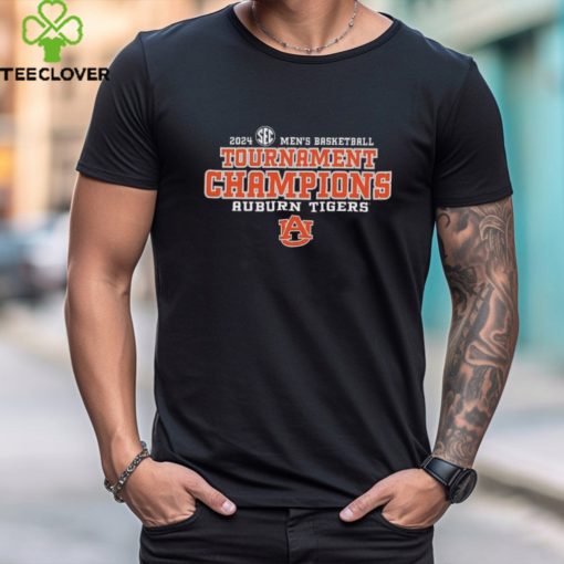 Auburn Tigers 2024 Sec Men’s Basketball Tournament Champions Shirt