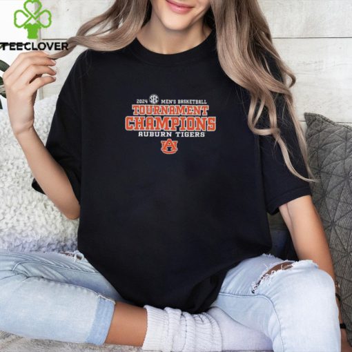 Auburn Tigers 2024 Sec Men’s Basketball Tournament Champions Shirt