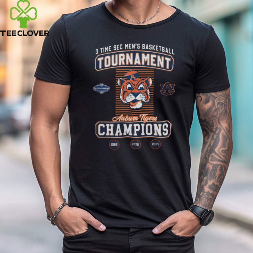 Auburn Tigers 3 Time Sec Men’s Basketball Tournament Champions Tee shirts Auburn Tigers 3 Time Sec Men’s Basketball Tournament Champions Tee shirts