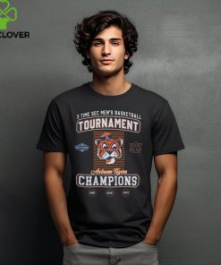 Auburn Tigers 3 Time Sec Men’s Basketball Tournament Champions Tee shirts