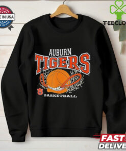Auburn Tigers Basketball Bite T Shirt