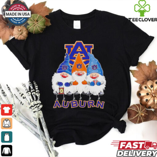 Auburn Tigers Fans Gnomies Merry Christmas shirt